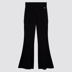 Leggings donna cargo flare icons