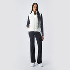 Leggings donna flare vita alta elasticizzati icons