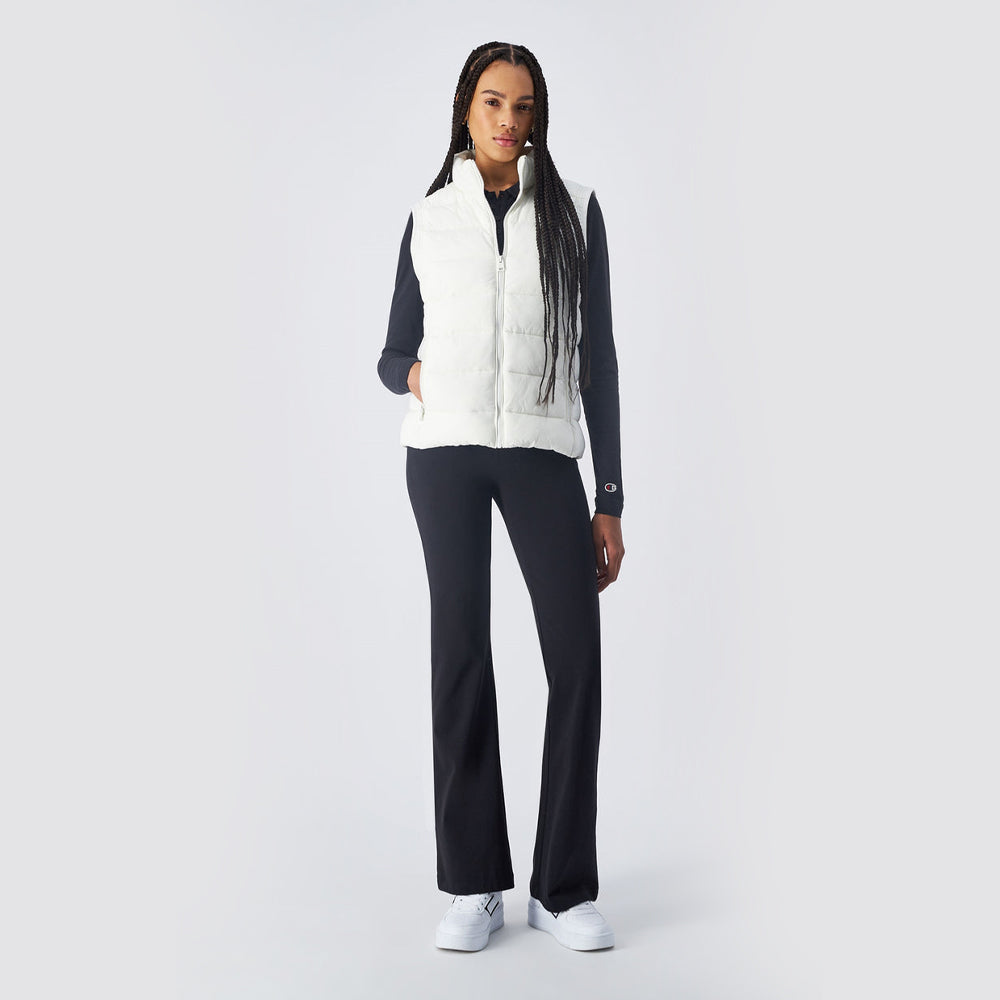 Leggings donna flare vita alta elasticizzati icons