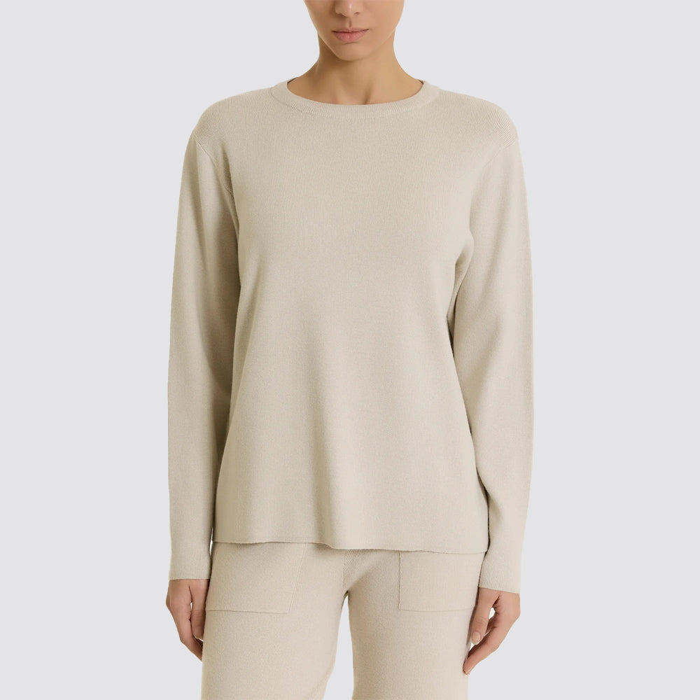 Maglia donna ragno girocollo manica lunga in super soft
