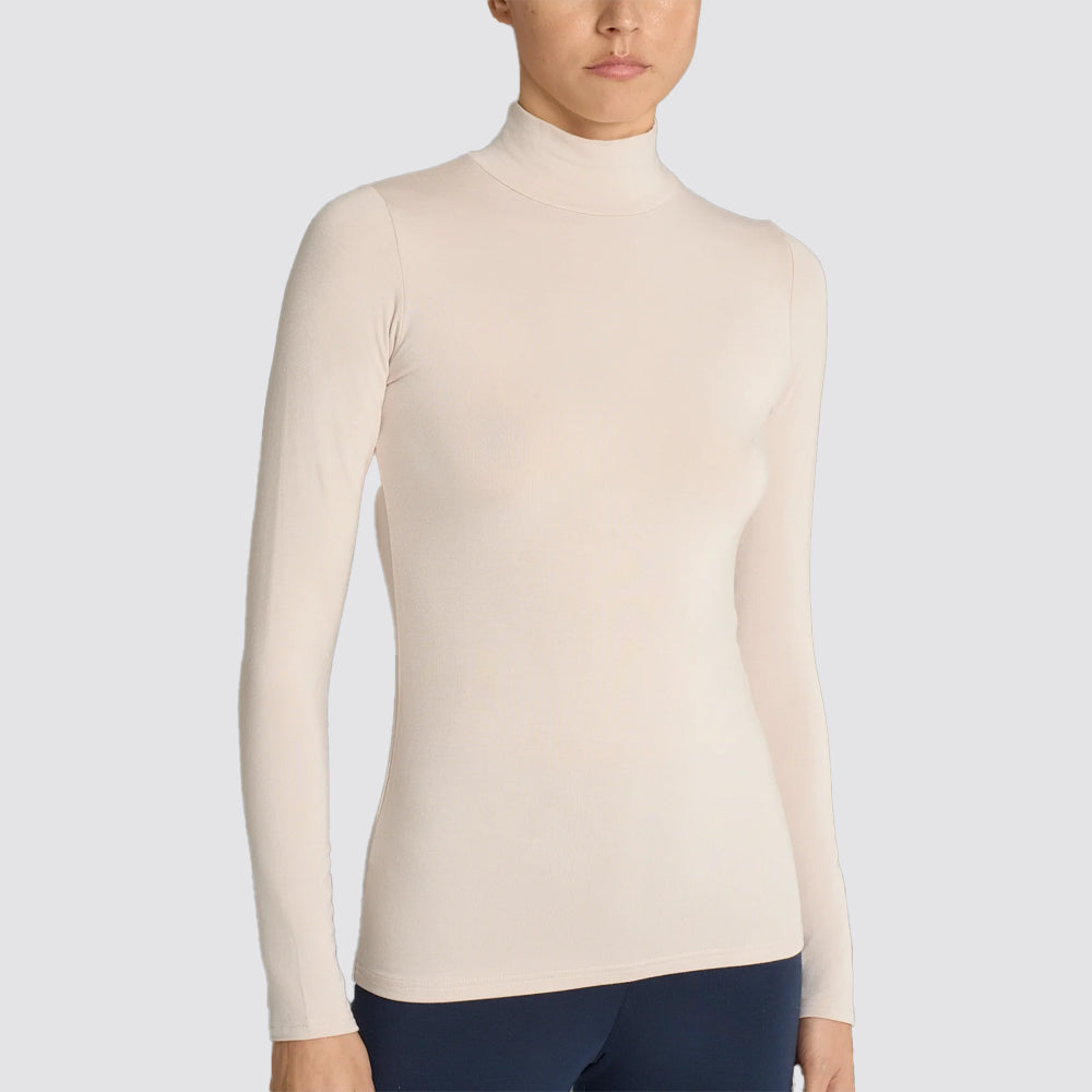Maglia lupetto donna ragno in viscosa stretch invernale