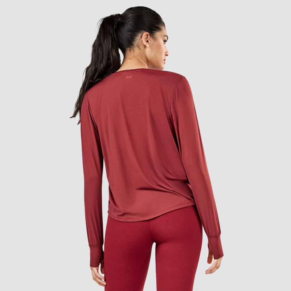 Maglia sportiva donna gisela manica lunga