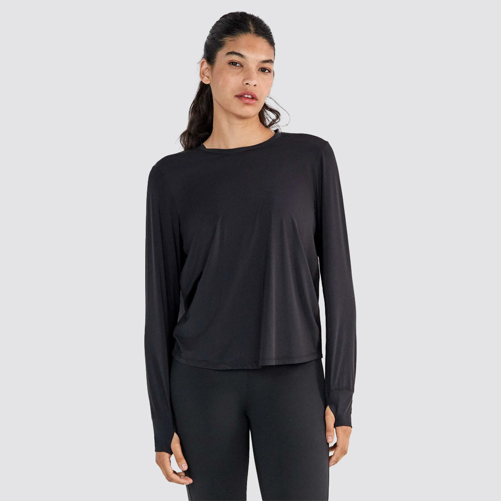 Maglia sportiva donna gisela manica lunga