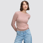 Maglione essentials sd&co superdry donna a trecce