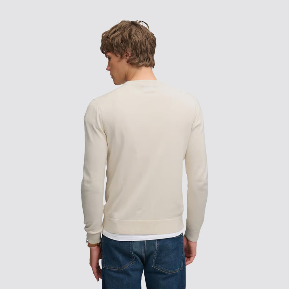 Maglione preppy essential superdry uomo in cotone bio