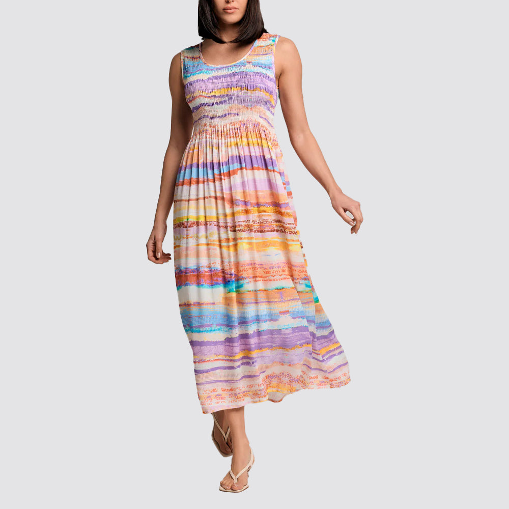 Maxi abito smanicato kate