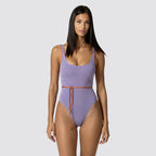 Monokini donna f**k lurex incrocio retro