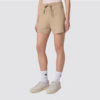 Pantaloncini donna coulisse e tasche laterali slim fit