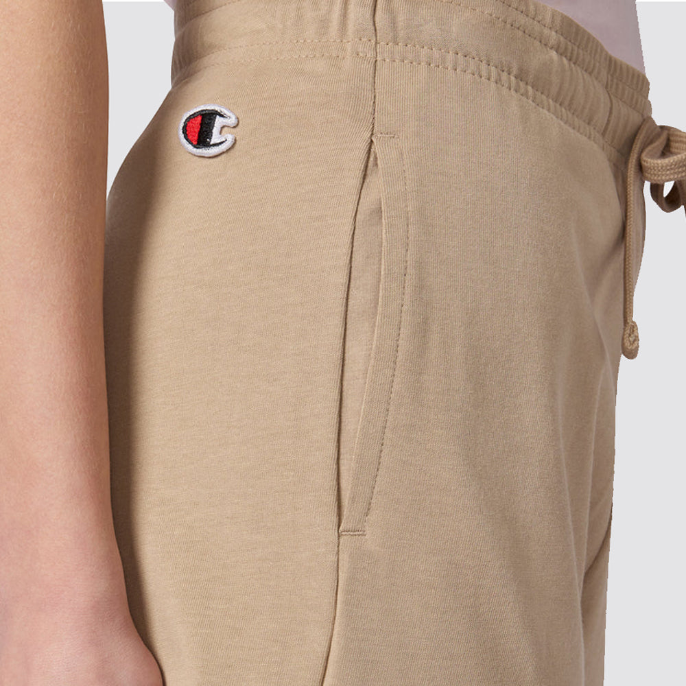 Pantaloncini donna coulisse e tasche laterali slim fit