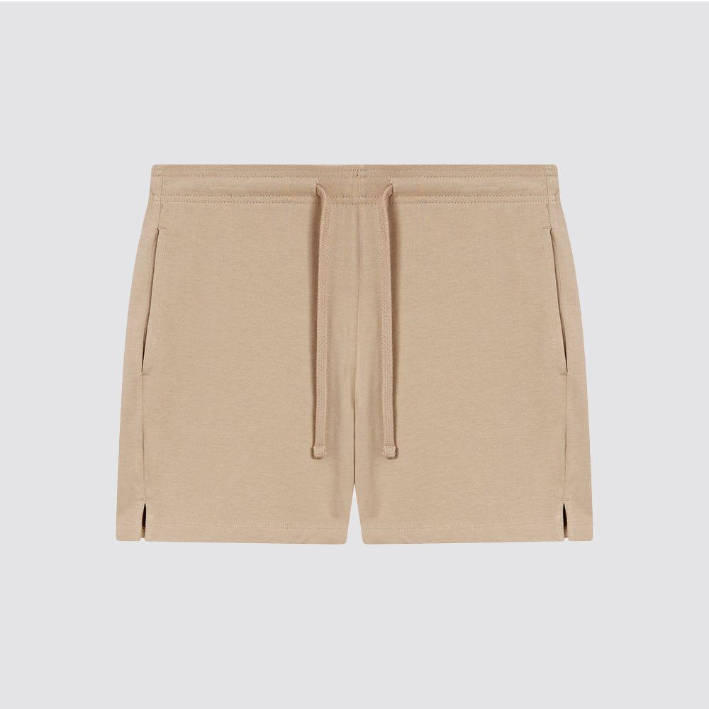 Pantaloncini donna coulisse e tasche laterali slim fit