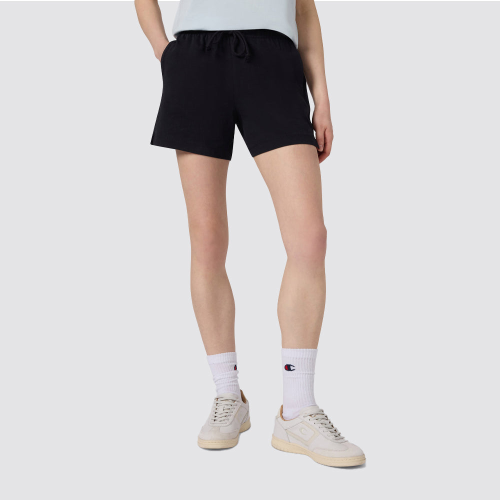 Pantaloncini donna coulisse e tasche laterali slim fit