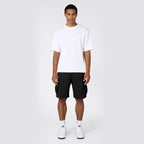 Pantaloncini uomo cargo felpa icons 9 pollici streetwear