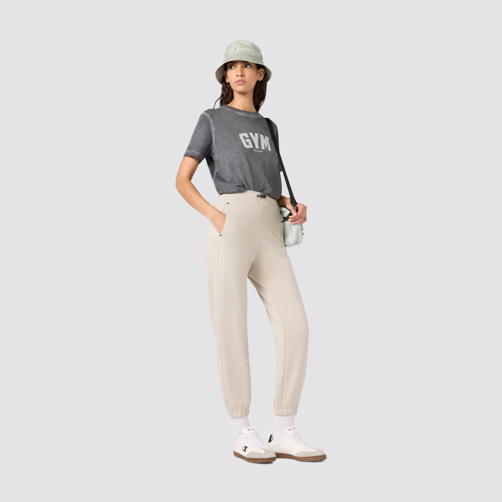 Pantaloni donna c tech con polsini e tasche
