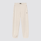 Pantaloni donna c tech con polsini e tasche