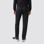Pantaloni donna fondo dritto tape logo