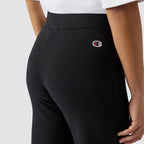 Pantaloni donna gamba ampia a costina icons vita alta casual