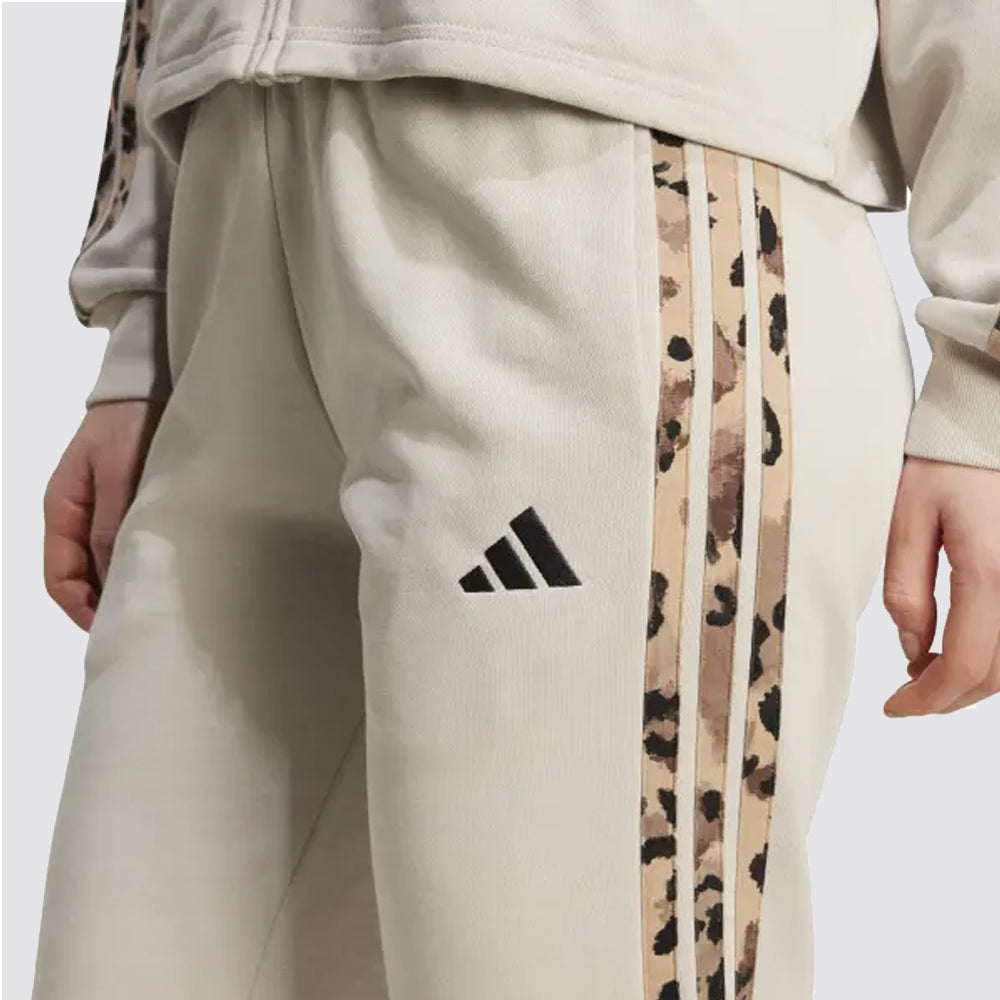 Pantaloni donna jogger essentials animal print