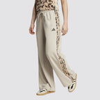 Pantaloni donna palazzo 3 stripes stampa animalier