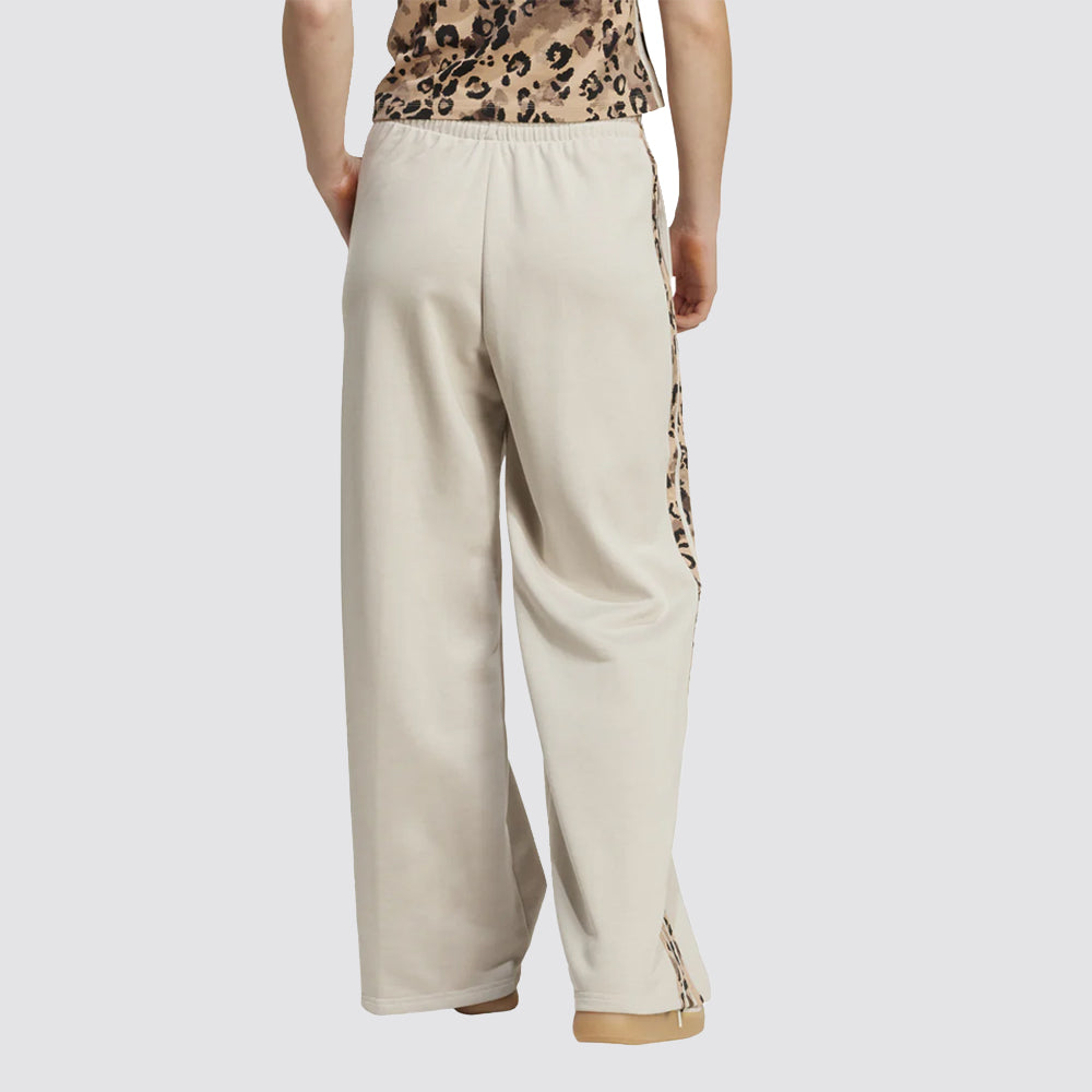 Pantaloni donna palazzo 3 stripes stampa animalier