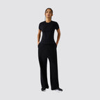 Pantaloni donna sportivi fondo dritto