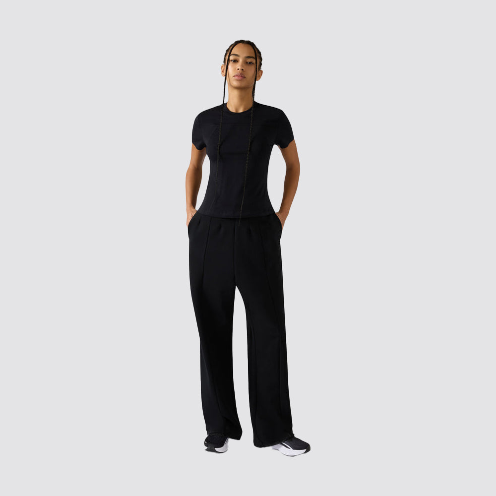 Pantaloni donna sportivi fondo dritto