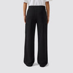 Pantaloni donna sportivi gamba larga