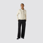 Pantaloni donna sportivi gamba larga