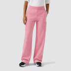 Pantaloni donna sportivi gamba larga