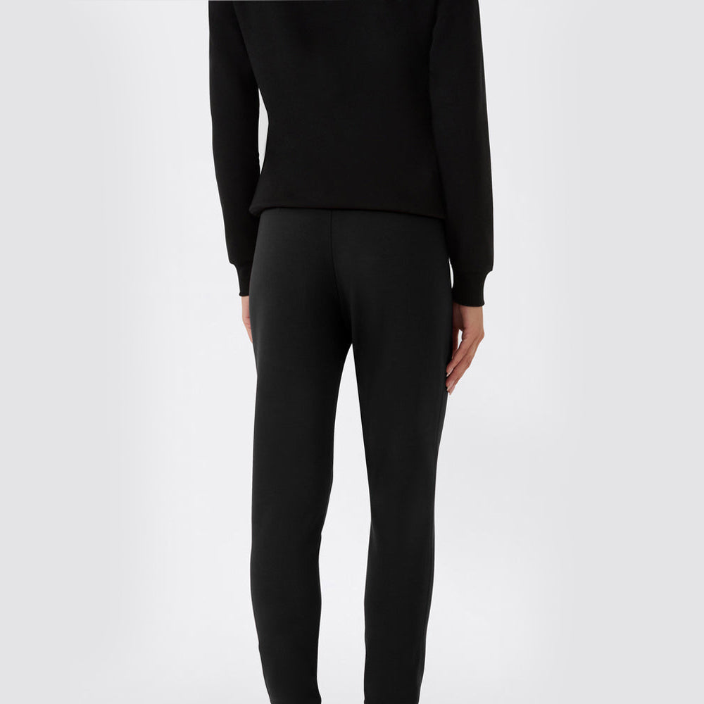 Joggers donna elasticizzati con polsino icons felpa