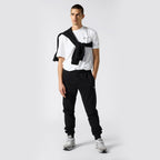Rib cuff pants man - pantafelpa garzato uomo