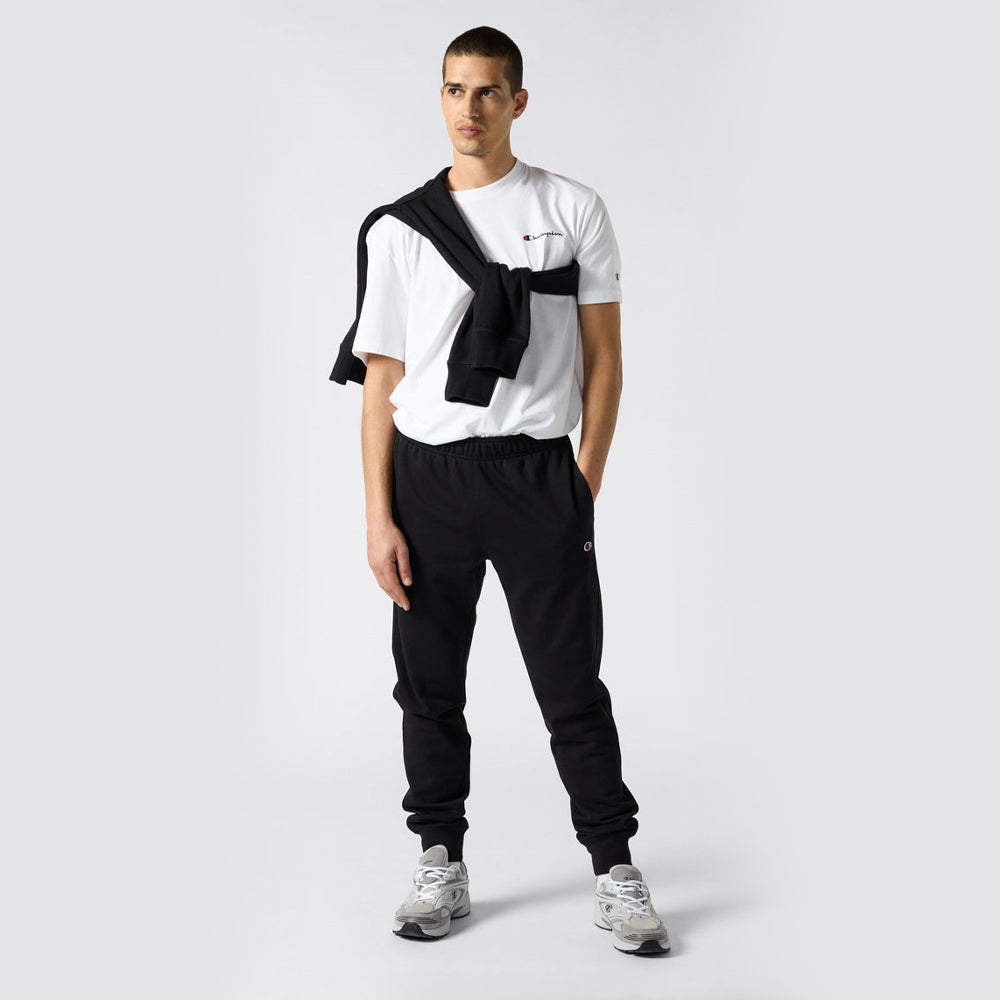 Rib cuff pants man - pantafelpa garzato uomo