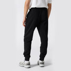 Rib cuff pants man - pantafelpa garzato uomo