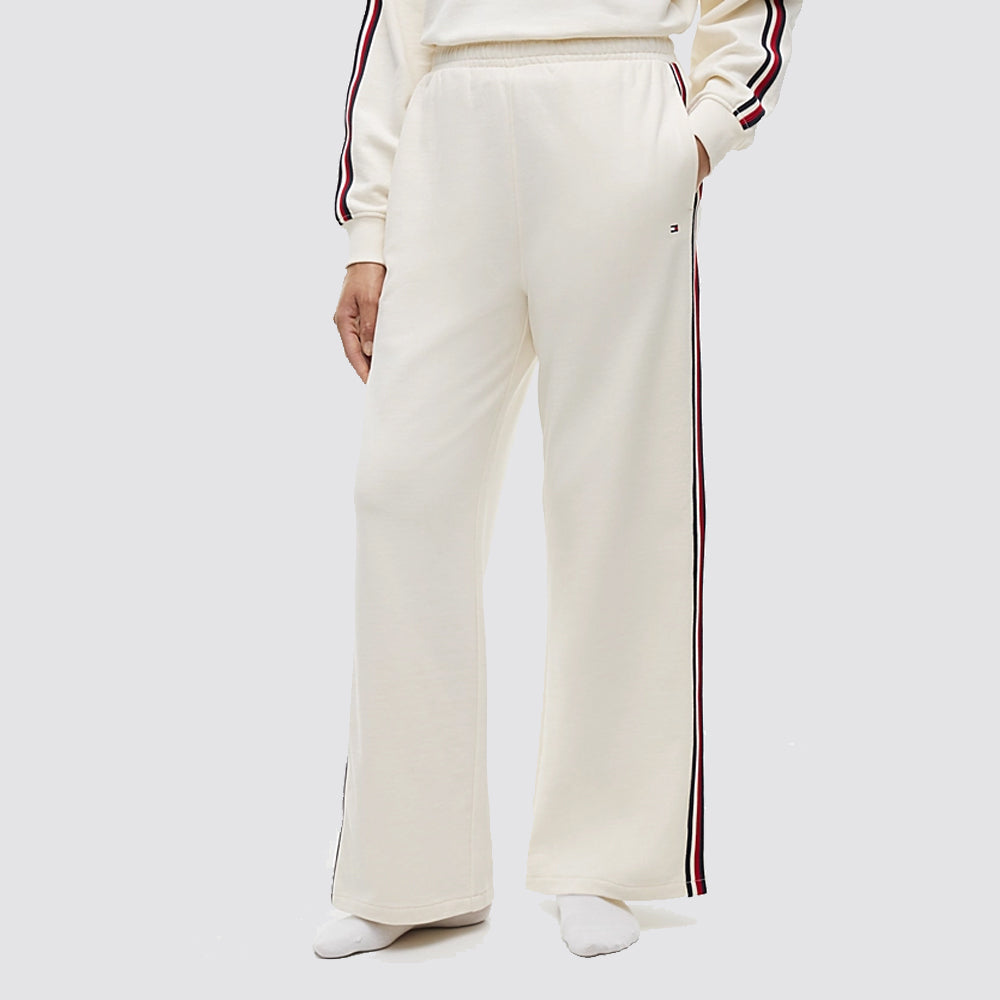 Pantaloni tuta donna tommy hilfiger wide leg
