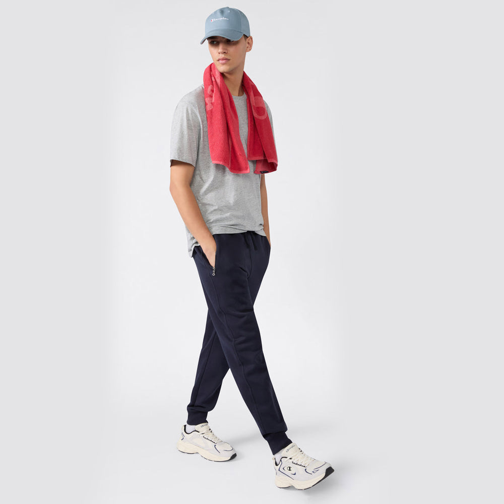 Pantafelpa uomo con zip e polsino felpato