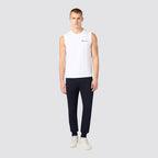Pantaloni uomo slim fit polsini e tasche con zip icons