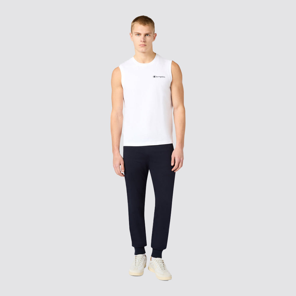 Pantaloni uomo slim fit polsini e tasche con zip icons