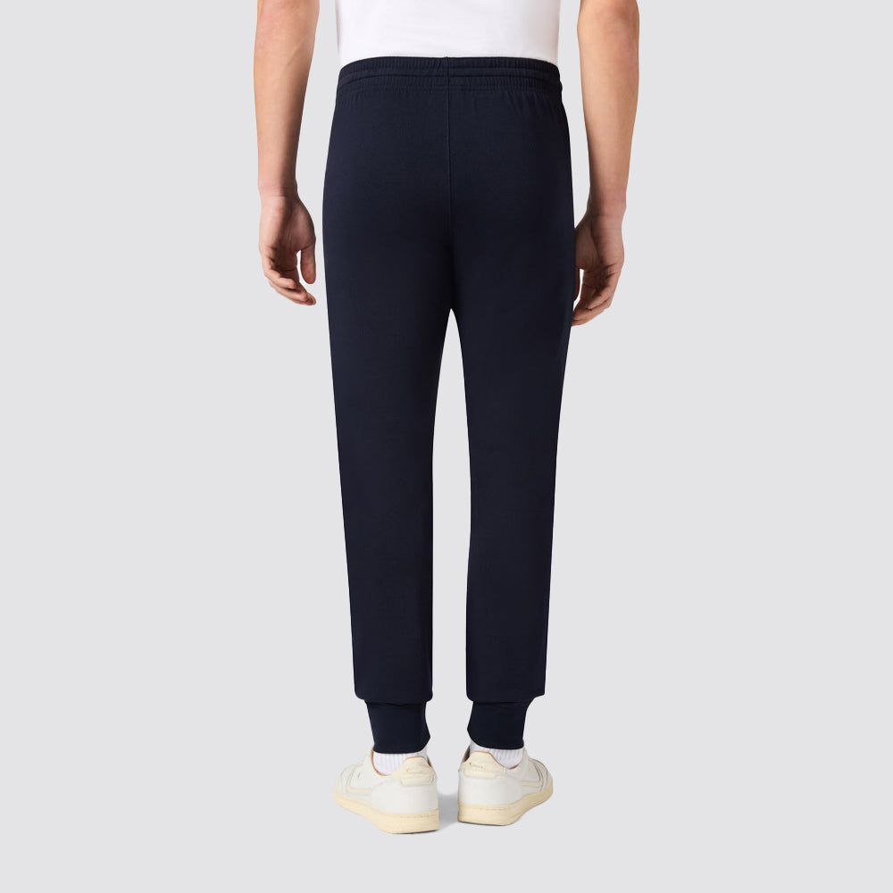 Pantaloni uomo slim fit polsini e tasche con zip icons