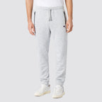 Pantaloni uomo slim fit polsini e tasche con zip icons