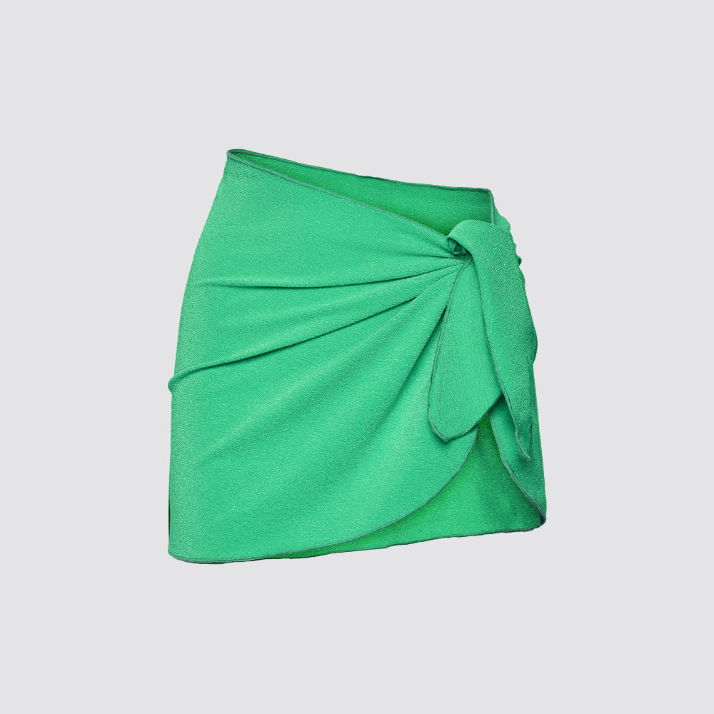 Pareo corto donna f**k lycra crepe