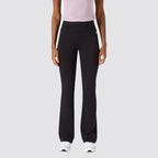 Leggings donna flare a zampa