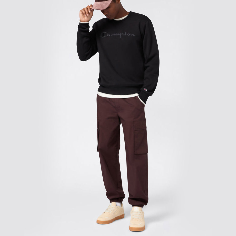 Pantaloni cargo uomo tessuto intrecciato icons