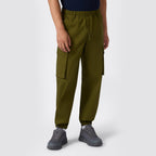 Pantaloni cargo uomo tessuto intrecciato icons