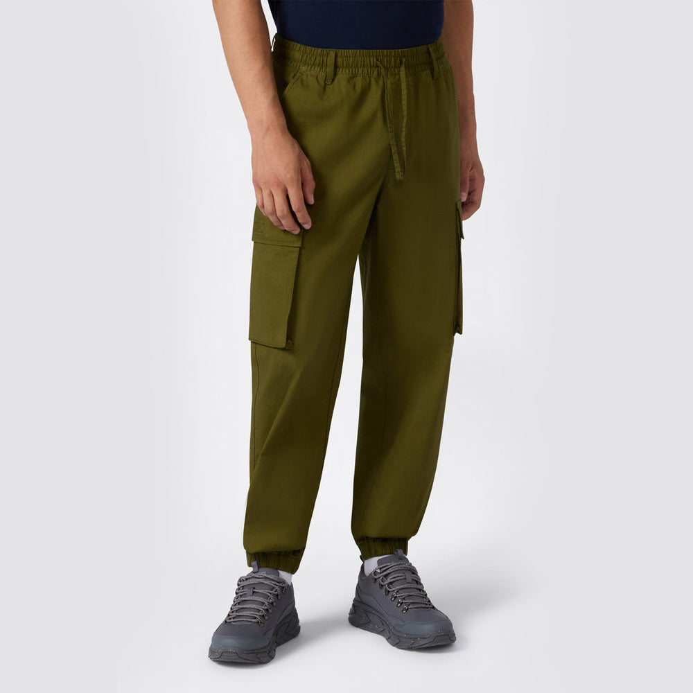 Pantaloni cargo uomo tessuto intrecciato icons