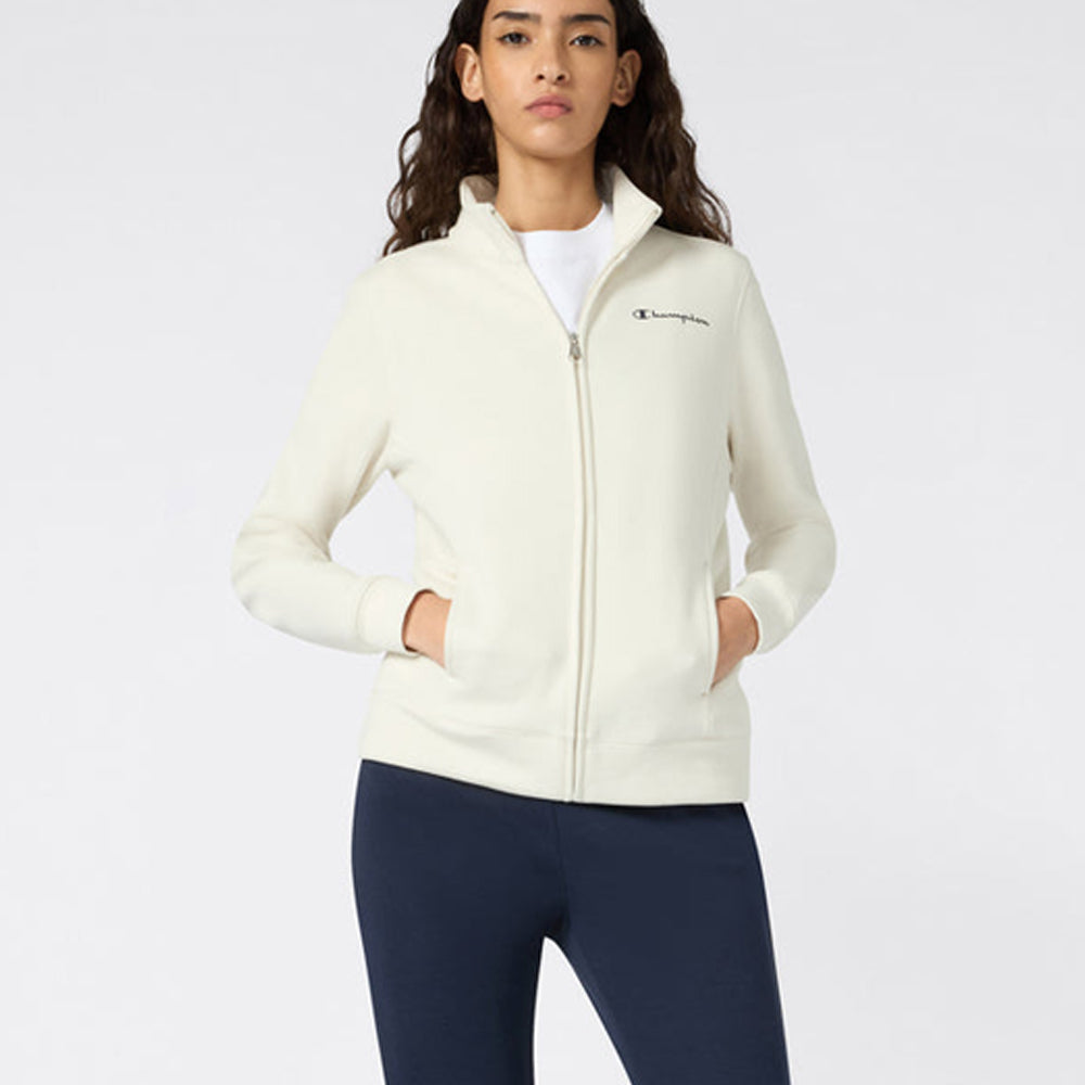 Tuta full zip con interno felpato da donna