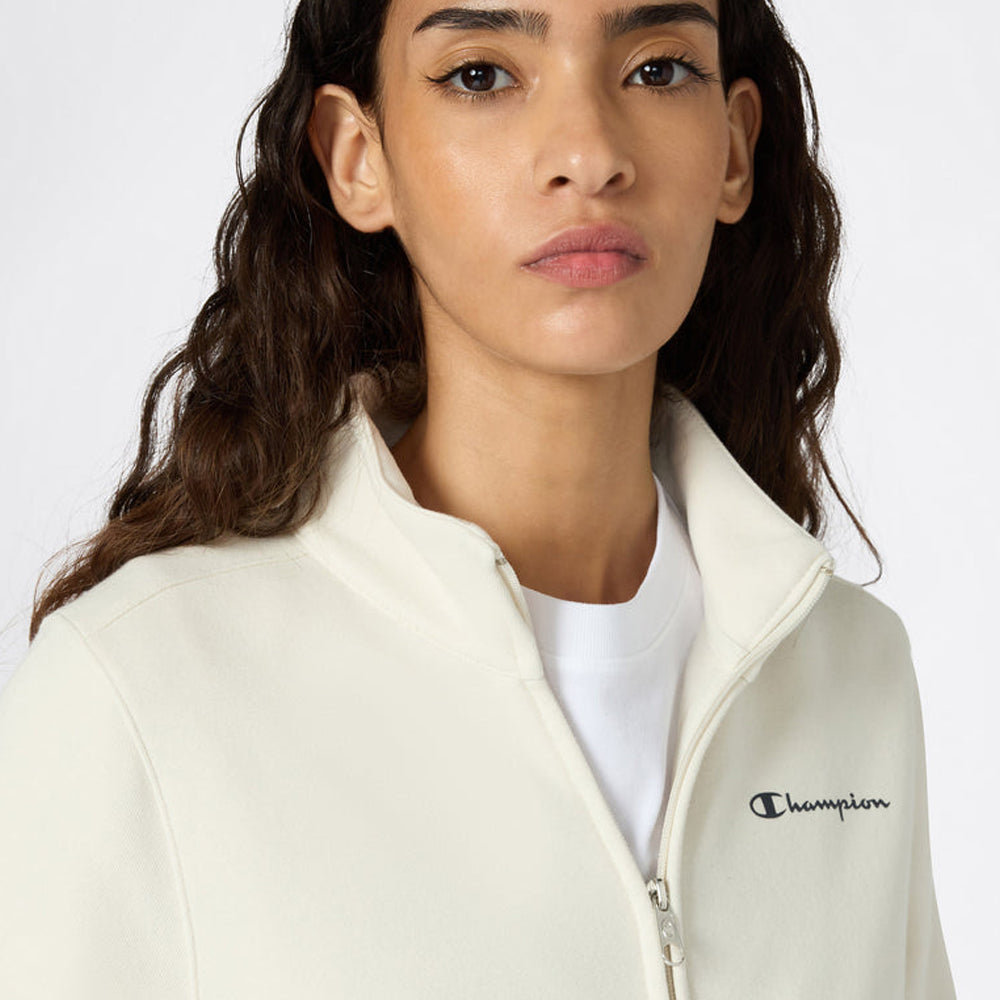 Tuta full zip con interno felpato da donna