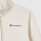 Tuta full zip con interno felpato da donna