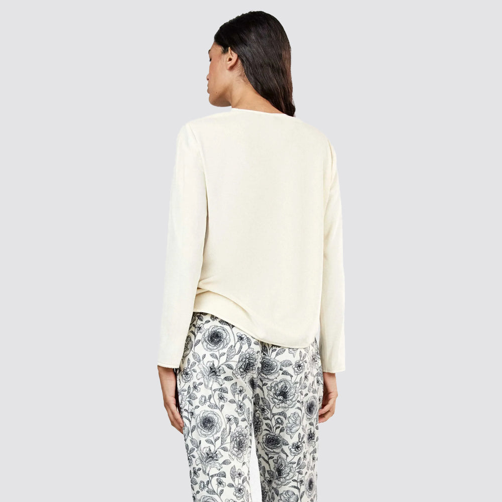 Pigiama donna gisela con pantaloni floreali