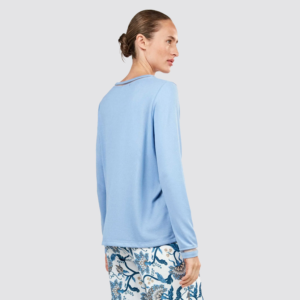 Pigiama donna gisela con pantaloni floreali
