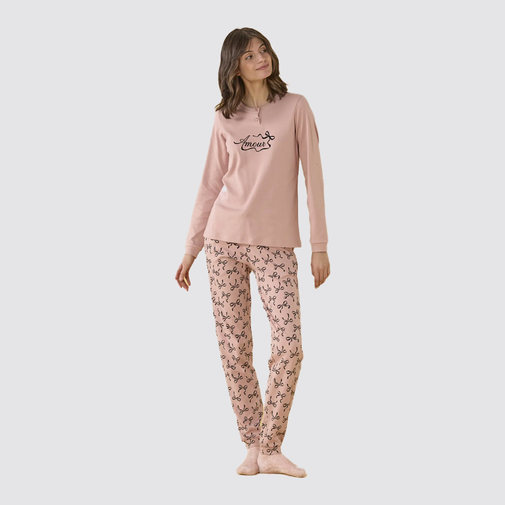 Pigiama donna noidÌnotte in caldo cotone
