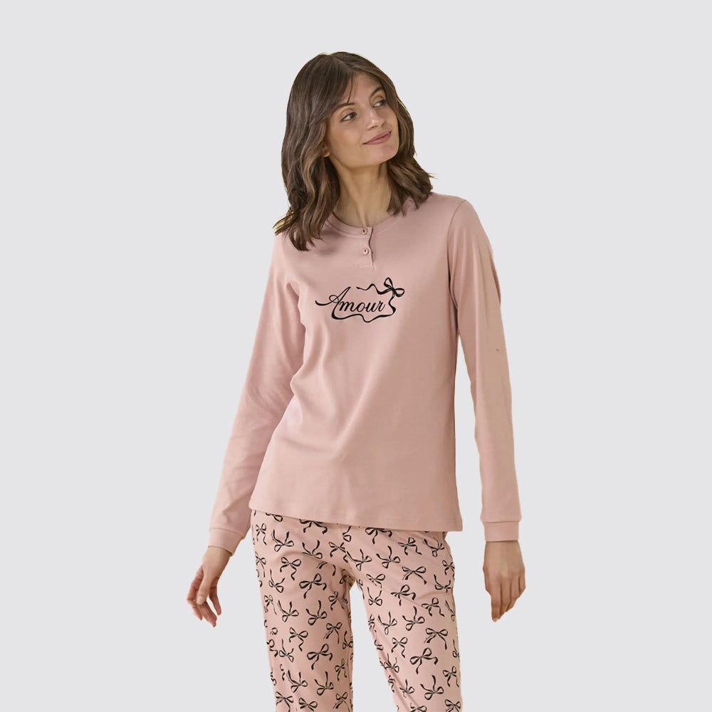 Pigiama donna noidÌnotte in caldo cotone
